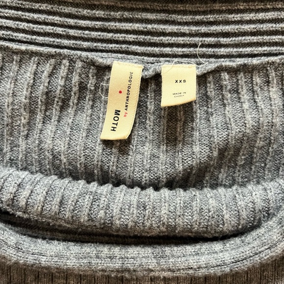 Vintage Anthropologie off the shoulder cropped sweater - Picture 4 of 4